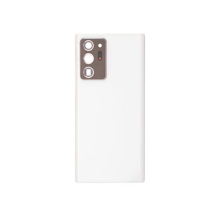 For Samsung Galaxy Note 20 Ultra Back Cover With Camera Cover(No Logo) White(Aftermarket Plus)(SKU:1431271)