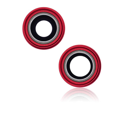 For iPhone 13 Mini Lens for back cover/Big Camera Hole/No Logo Red(Aftermarket Plus)(SKU:1495632)