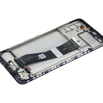 For Samsung Galaxy A03S LCD Assembly With Frame (Small Glass Version) Black (Refurbished)***DE Warehouse***(SKU:1528956)