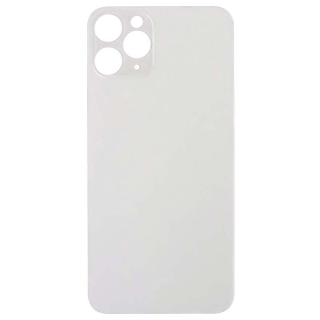 For iPhone 11 Pro | Lens for back cover/Big Camera Hole/No Logo | White (Aftermarket Plus)