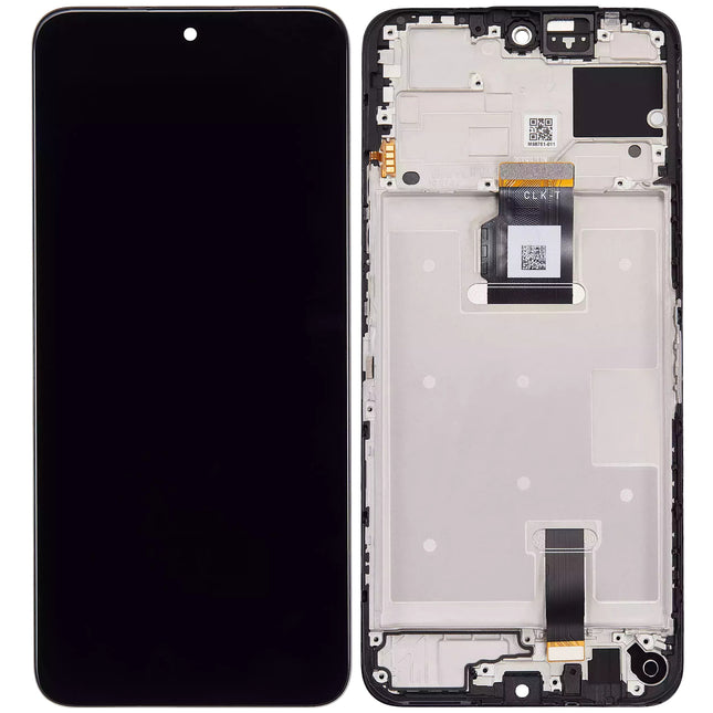 For Honor 90 Smart 5G LCD assembly with Frame Black (SKU:1564280)