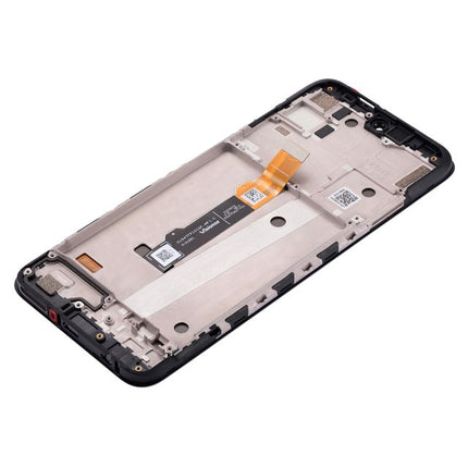 For Motorola G71 5G LCD Assembly With Frame Black (Premium OEM)(SKU:1507528)