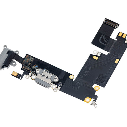 For iPhone 6 Plus Charge Port Flex Cable/Earphone Flex Cable Gray(Premium OEM)(SKU:1348582)