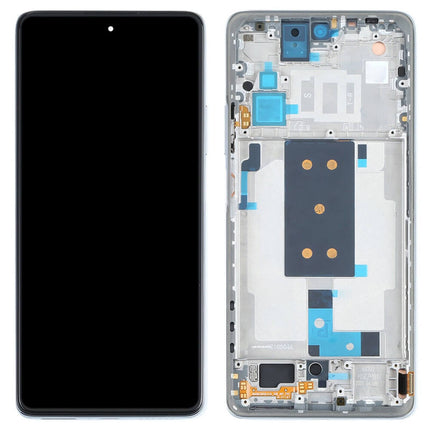 For xiaomi 11T 5G | LCD Assembly with Frame | White(Premium OEM)