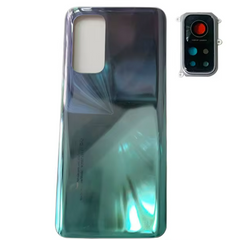 For Xiaomi Mi 10T / Mi 10T Pro | Back Cover With Camera Cover / without logo | Blue (Afermarket Plus)