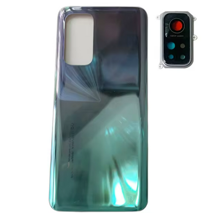 For Xiaomi Mi 10T / Mi 10T Pro | Back Cover With Camera Cover / without logo | Blue (Afermarket Plus)