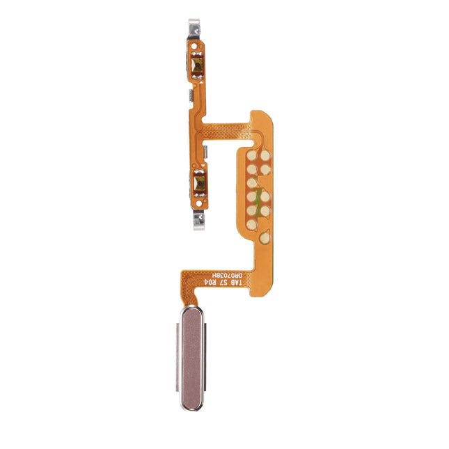 For Samsung Galaxy Tab S7 / T870 Finger Print Sensor Flex Cable Gold (Premium OEM) (SKU:1563917)
