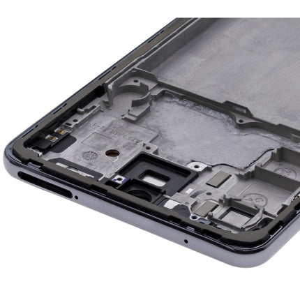 For Samsung Galaxy A72 4G / A725 OLED assembly With frame / black  (Refurbished)(SKU:1484055)