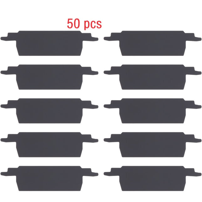 For iPhone 14 | 50 set Battery Black Adhensive Strip Sticker