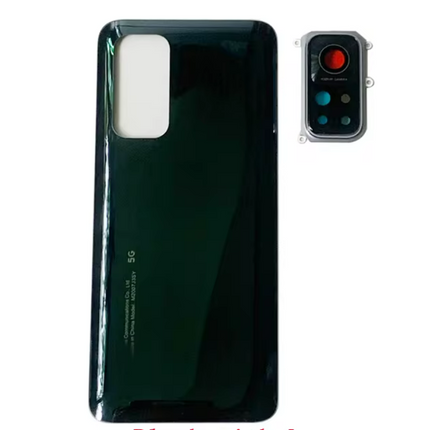 For Xiaomi Mi 10T / Mi 10T Pro | Back Cover With Camera Cover / without logo | Black(Afermarket Plus)