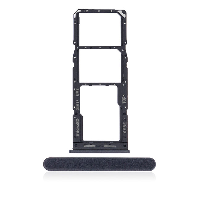 For Samsung Galaxy A12/A125 | Sim Card Tray/Dual Sim Card | Black(Premium OEM)