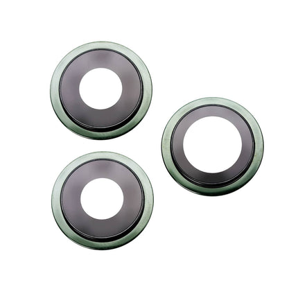 For iPhone 11 Pro Max | Camera Lens With Frame/Sticker | Green(Premium OEM)