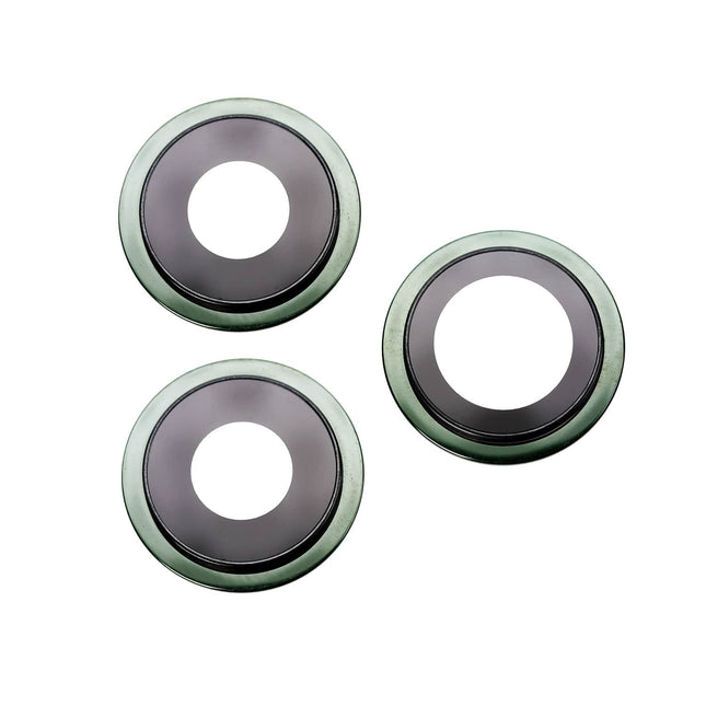 For iPhone 11 Pro Max | Camera Lens With Frame/Sticker | Green(Premium OEM)