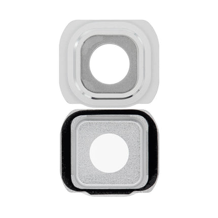 For Samsung Galaxy S6/G920F Camera Lens With Frame/Sticker White(Premium OEM)(SKU:1072377)