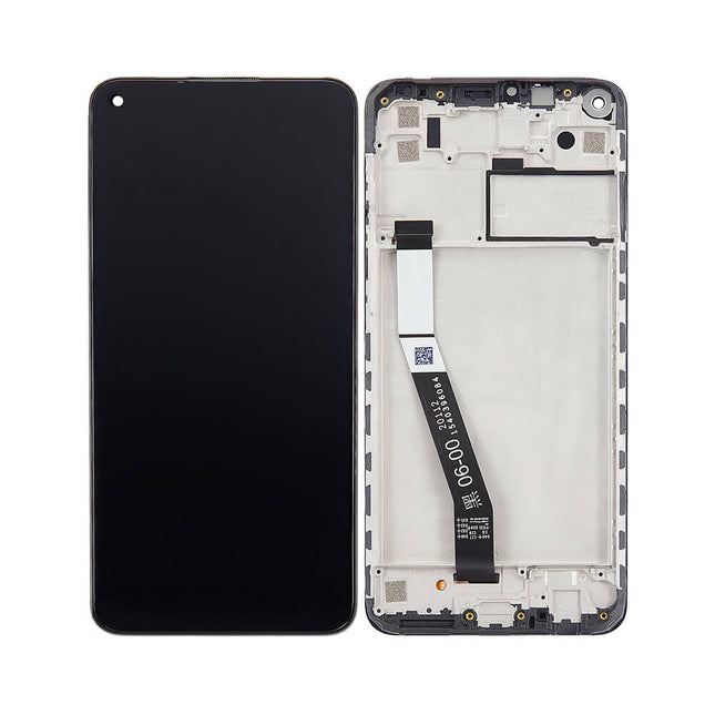 For Xiaomi Redmi Note 9 | LCD Assembly With Frame | Black(Refurbished)