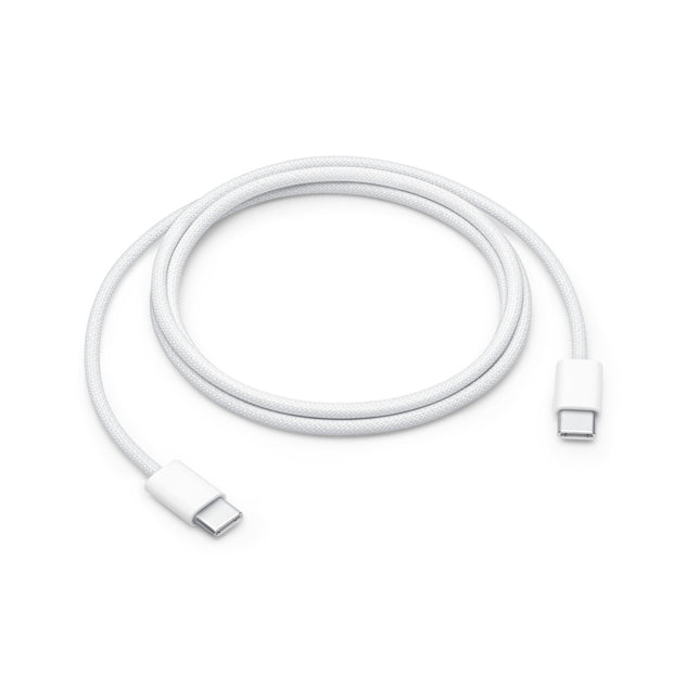 USB-C to USB-C Charge Cable (1 m) For iphone 15 Type c to Cype C cable 1 Meter White