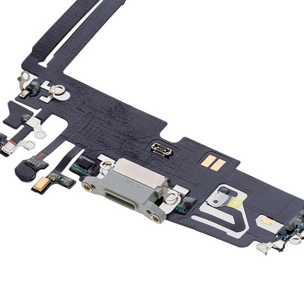 For iPhone 12 Pro max Charge Port Flex Cabe White(Premium OEM)(SKU:1379809)