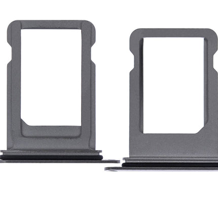 For iPhone X 	Sim Card Tray Black(Premium OEM)(SKU:1086814)