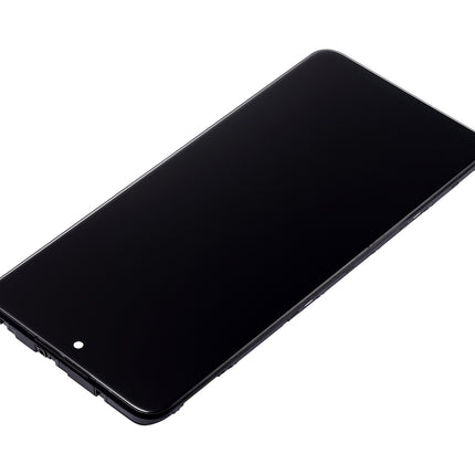 For Huawei P Smart 2021 LCD Assembly With Frame Black(Refurbished)(SKU:1452071)