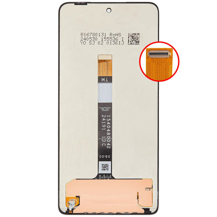 For Motorola G Power (2025)  LCD assembly /XT2515 Black (SKU:1565310)