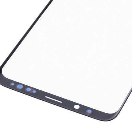 For Samsung Galaxy S9 Plus / G965 front glass lens With OCA Black (Aftermarket Plus)***DE Warehouse***(SKU:1507063)