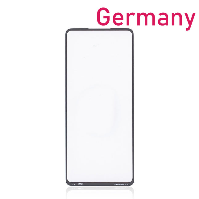 For Samsung Galaxy A72 4G / A725 front glass lens With OCA | Black (Aftermarket Plus)***DE Warehouse***