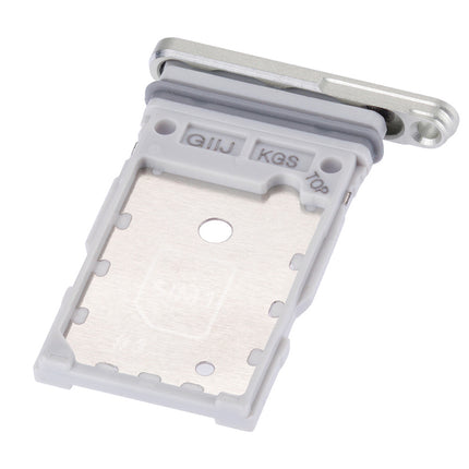 For Samsung Galaxy S21 FE Sim Card Tray/Dual Sim Card White(Premium OEM)(SKU:1496537)
