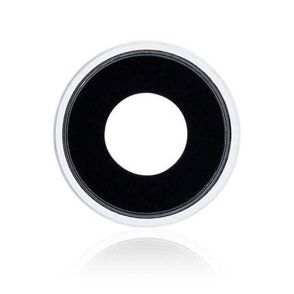 For iPhone XR Camera Lens With Frame/Sticker White(Premium OEM)(SKU:1091382)