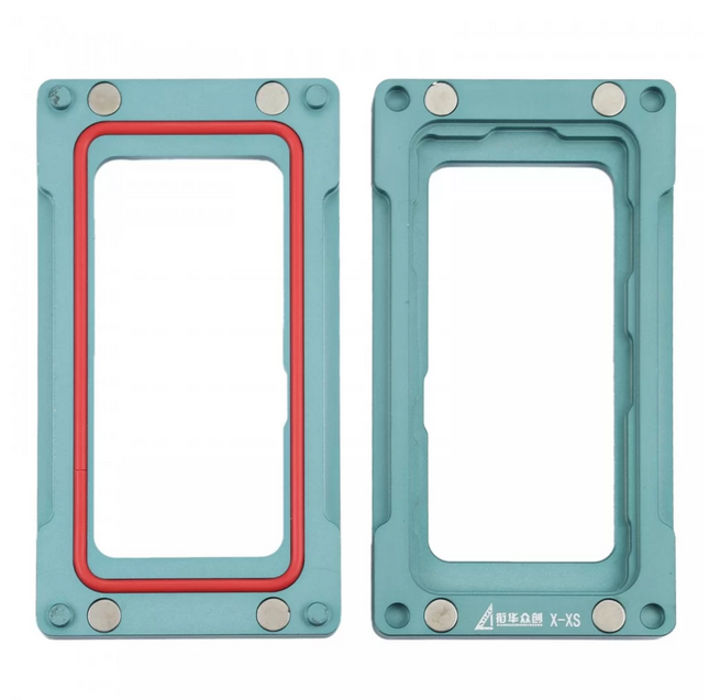 Magnetic LCD Screen Frame Bezel Pressure Holding Mold Clamp Mold For iPhone X/XS