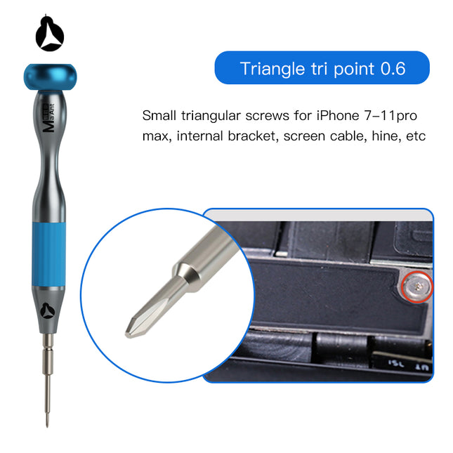 MaAnt MY-903 Ultra Hard High-Precision Antirust S2 Alloy Screwdrivers / Triangle-tri-point-0.6