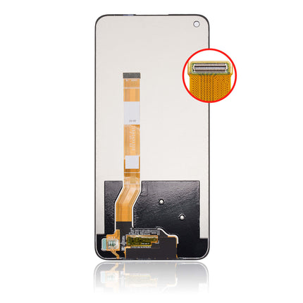 For OPPO A96 4G LCD Assembly Black(Refurbished)(SKU:1505292)