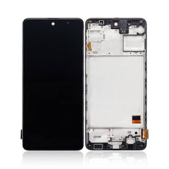 For Samsung Galaxy M31s/M317F | LCD Assembly With Frame | Black(Refurbished)