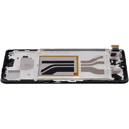 For Realme GT2 / OLED assembly With frame / black  (Refurbished)(SKU:1496500)