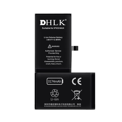 DHLK for iPhone XS Max Battery with sticker Standard Capacity 3174mAh ***DE warehouse***(SKU:1554422)