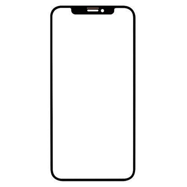 For iPhone 13 Pro | Front Glass Lens With OCA | Black(Aftermarket Plus)
