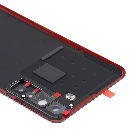 For Huawei P40 Lite 5G Back Cover With Camera Cover Silver(Aftermarket Plus)(SKU:1481831)