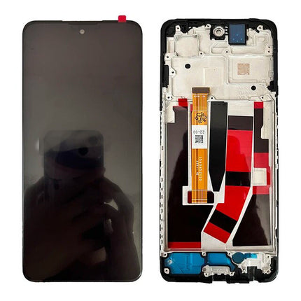 For OnePlus Nord CE 3 Lite LCD Assembly With Frame | Black (Refurbished)