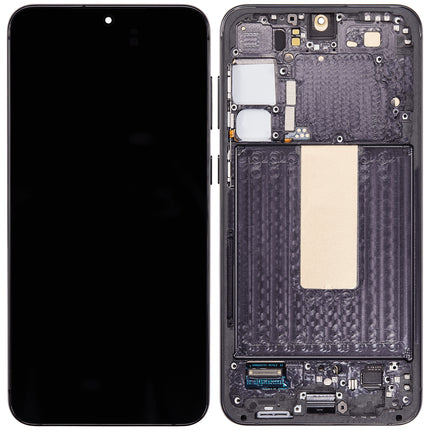 For Samsung Galaxy S23+ F version / OLED Assembly With frame / black  (Aftermarket Plus)(SKU:1561493)