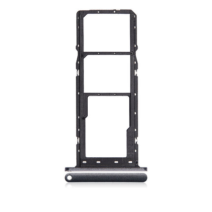 For Motorola E6S Sim Card Tray/Dual Sim Card Gray(Premium OEM)(SKU:1475514)