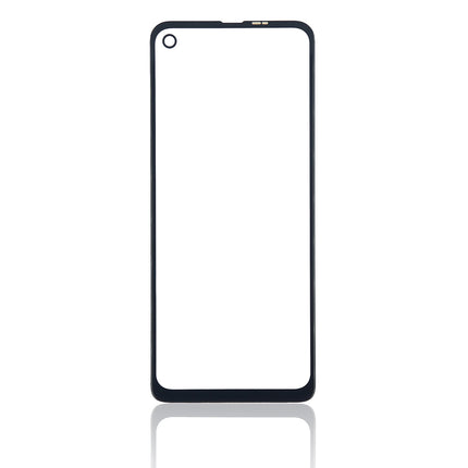For Motorola One Vision/P50 Front Glass Lens With OCA White(Aftermarket Plus)(SKU:1494497)