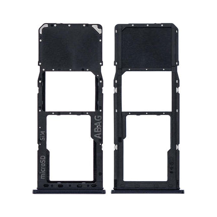 For Samsung Galaxy A21s/A217F Sim Card Tray/Single Card Black(Premium OEM)(SKU:1337951)
