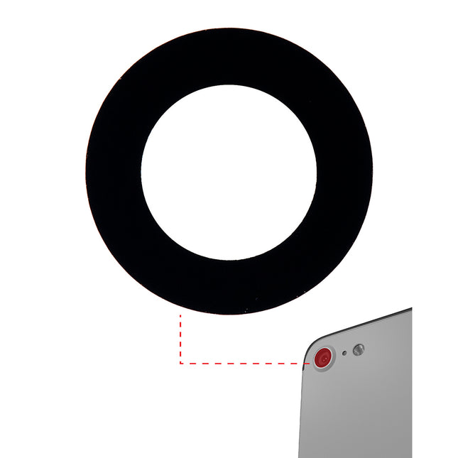 For iPhone 8/SE(2020) | Camera Lens With Sticker | (Aftermarket Plus)