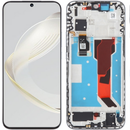 For Huawei Nova 11 LCD Assembly With Frame | Silver (Premium OEM)