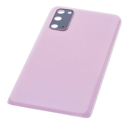 For Samsung Galaxy S20 Back Cover With Camera Cover(No Logo) Pink(Aftermarket Plus)(SKU:1475241)