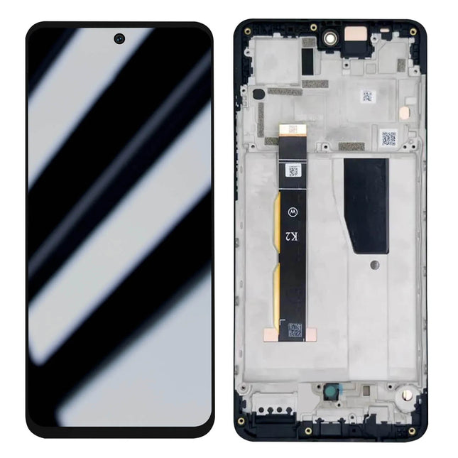 For Motorola G84 5G LCD Assembly | Black (Refurbished)