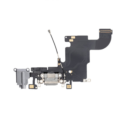 For iPhone 6s | Charge Port Flex Cable/Earphone Flex Cable | Black(Premium OEM)