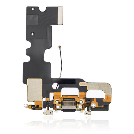 For iPhone 7 Charge Port Flex Cable Black (Refurbished)***DE Warehouse***(SKU:1530775)