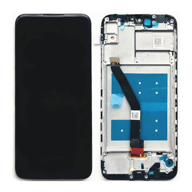 For Huawei Y6 2019/9E/Y6 Prime 2019/8A | LCD Assembly With Frame | Black(Refurbished)