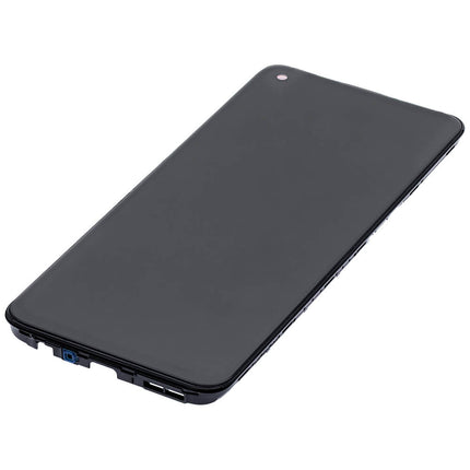 For OnePlus Nord N10 5G LCD Assembly With Frame Black(Refurbished)(SKU:1477394)
