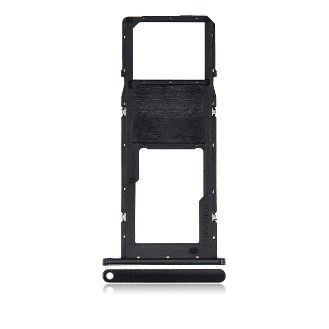 For Samsung Galaxy A02s/A025F | Sim Card Tray/Single Card | Black(Premium OEM)